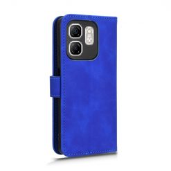 Lacné Kryty | Peňaženkové puzdro Solid modré – Infinix Hot 50i / Smart 9 / Smart 9 HD | Lacné Kryty