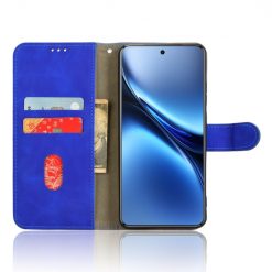 Lacné Kryty | Peňaženkové puzdro Solid modré – Vivo X200 Pro | Lacné Kryty