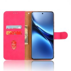 Lacné Kryty | Peňaženkové puzdro Solid ružové – Vivo X200 Pro | Lacné Kryty