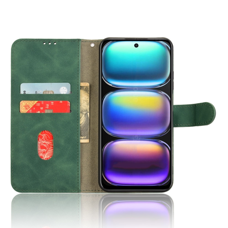 Peňaženkové puzdro Solid zelené – Infinix Hot 50 5G | Lacné Kryty Lacné Kryty | Peňaženkové puzdro Solid zelené – Infinix Hot 50 5G | Lacné Kryty