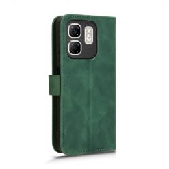 Lacné Kryty | Peňaženkové puzdro Solid zelené – Infinix Hot 50i / Smart 9 / Smart 9 HD | Lacné Kryty