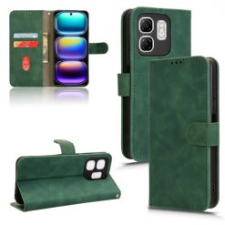 Lacné Kryty | Peňaženkové puzdro Solid zelené – Infinix Hot 50i / Smart 9 / Smart 9 HD | Lacné Kryty