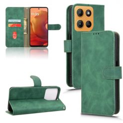Lacné Kryty | Peňaženkové puzdro Solid zelené – Motorola Moto G15 / G15 Power | Lacné Kryty