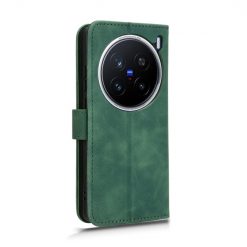 Lacné Kryty | Peňaženkové puzdro Solid zelené – Vivo X200 Pro | Lacné Kryty