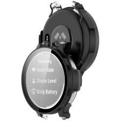 Lacné Kryty | Puzdro Lune case čierne pre Garmin Lily 2 Active | Lacné Kryty