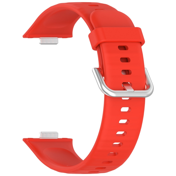 Remienok Solid Wristband červený pre Huawei Watch Fit 3 / Fit 4 / Fit 4 Pro | Lacné Kryty Lacné Kryty | Remienok Solid Wristband červený pre Huawei Watch Fit 3 / Fit 4 / Fit 4 Pro | Lacné Kryty