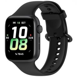 Lacné Kryty | Remienok Solid Wristband čierny pre Honor Watch 5 | Lacné Kryty