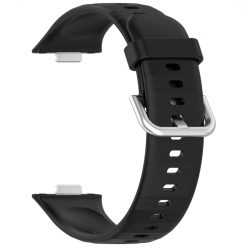 Lacné Kryty | Remienok Solid Wristband čierny pre Huawei Watch Fit 3 / Fit 4 / Fit 4 Pro | Lacné Kryty