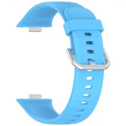 Lacné Kryty | Remienok Solid Wristband modrý pre Huawei Watch Fit 3 / Fit 4 / Fit 4 Pro | Lacné Kryty