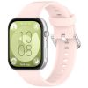 Lacné Kryty | Remienok Solid Wristband čierny pre Huawei Watch Fit 3 / Fit 4 / Fit 4 Pro | Lacné Kryty