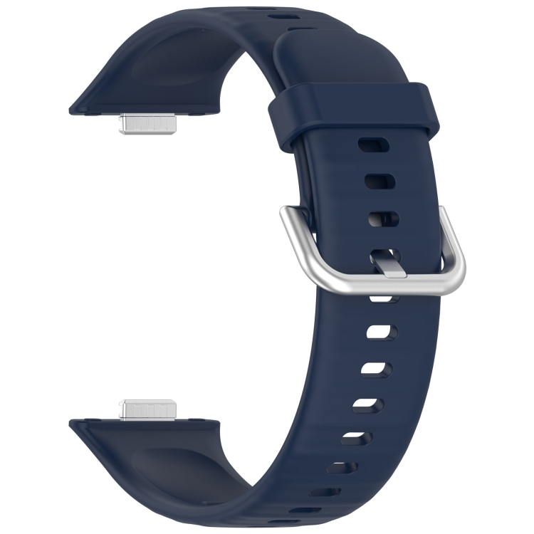 Remienok Solid Wristband tmavomodrý pre Huawei Watch Fit 3 / Fit 4 / Fit 4 Pro | Lacné Kryty Lacné Kryty | Remienok Solid Wristband tmavomodrý pre Huawei Watch Fit 3 / Fit 4 / Fit 4 Pro | Lacné Kryty