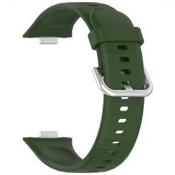 Lacné Kryty | Remienok Solid Wristband zelený pre Huawei Watch Fit 3 / Fit 4 / Fit 4 Pro | Lacné Kryty