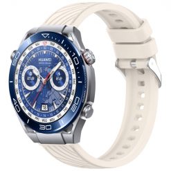 Lacné Kryty | Remienok Strip Pattern Wristband béžový pre Huawei Watch Ultimate (22mm) | Lacné Kryty