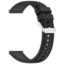 Remienok Strip Pattern Wristband čierny pre Huawei Watch Ultimate (22mm) | Lacné Kryty Lacné Kryty | Remienok Strip Pattern Wristband čierny pre Huawei Watch Ultimate (22mm) | Lacné Kryty