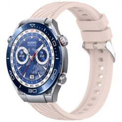 Lacné Kryty | Remienok Strip Pattern Wristband ružový pre Huawei Watch Ultimate (22mm) | Lacné Kryty