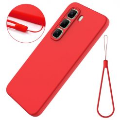 Zadný kryt Candy Case červený – Infinix Hot 50 5G | Lacné Kryty Lacné Kryty | Zadný kryt Candy Case červený – Infinix Hot 50 5G | Lacné Kryty