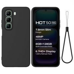 Zadný kryt Candy Case čierny – Infinix Hot 50 5G
