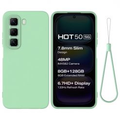 Zadný kryt Candy Case zelený – Infinix Hot 50 5G