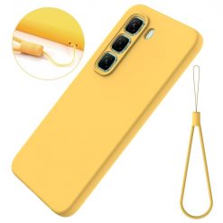 Lacné Kryty | Zadný kryt Candy Case žltý – Infinix Hot 50 5G | Lacné Kryty