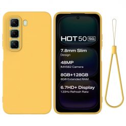Zadný kryt Candy Case žltý – Infinix Hot 50 5G