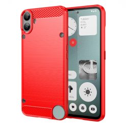 Lacné Kryty | Zadný kryt Carbon červený – CMF Phone 1 | Lacné Kryty