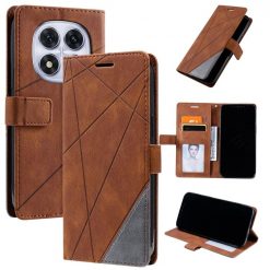 Knižkové puzdro Rhombus hnedé – Xiaomi Redmi Note 14 Pro 5G | Lacné Kryty Lacné Kryty | Knižkové puzdro Rhombus hnedé – Xiaomi Redmi Note 14 Pro 5G | Lacné Kryty