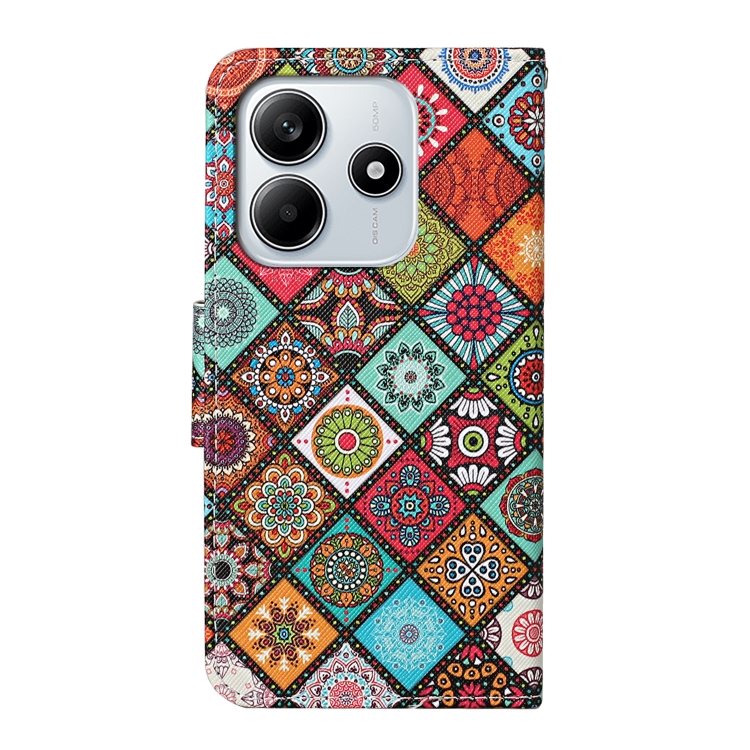 Knižkové puzdro Trendy Cross case Farebné mandaly – Xiaomi Redmi Note 14 5G | Lacné Kryty Lacné Kryty | Knižkové puzdro Trendy Cross case Farebné mandaly – Xiaomi Redmi Note 14 5G | Lacné Kryty