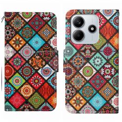 Knižkové puzdro Trendy Cross case Farebné mandaly – Xiaomi Redmi Note 14 5G | Lacné Kryty Lacné Kryty | Knižkové puzdro Trendy Cross case Farebné mandaly – Xiaomi Redmi Note 14 5G | Lacné Kryty