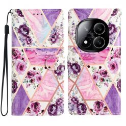 Knižkové puzdro Trendy Cross case Fialový mramor – Xiaomi Redmi Note 14 Pro+ 5G | Lacné Kryty Lacné Kryty | Knižkové puzdro Trendy Cross case Fialový mramor – Xiaomi Redmi Note 14 Pro+ 5G | Lacné Kryty