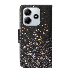 Lacné Kryty | Knižkové puzdro Trendy Cross case Hviezdy – Xiaomi Redmi Note 14 5G | Lacné Kryty