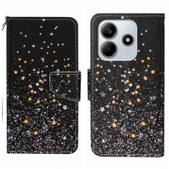 Lacné Kryty | Knižkové puzdro Trendy Cross case Hviezdy – Xiaomi Redmi Note 14 5G | Lacné Kryty