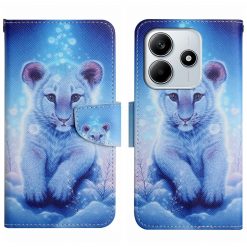 Knižkové puzdro Trendy Cross case Leopard – Xiaomi Redmi Note 14 5G | Lacné Kryty Lacné Kryty | Knižkové puzdro Trendy Cross case Leopard – Xiaomi Redmi Note 14 5G | Lacné Kryty