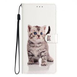 Knižkové puzdro Trendy Cross case Mačiatko – Xiaomi Redmi Note 14 Pro+ 5G
