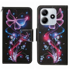 Knižkové puzdro Trendy Cross case Nočný motýľ – Xiaomi Redmi Note 14 5G | Lacné Kryty Lacné Kryty | Knižkové puzdro Trendy Cross case Nočný motýľ – Xiaomi Redmi Note 14 5G | Lacné Kryty