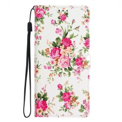 Knižkové puzdro Trendy Cross case Ruže – Xiaomi Redmi Note 14 Pro+ 5G