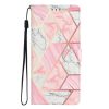 Lacné Kryty | Knižkové puzdro Trendy Cross case Modrý mramor – Xiaomi Redmi Note 14 Pro+ 5G | Lacné Kryty