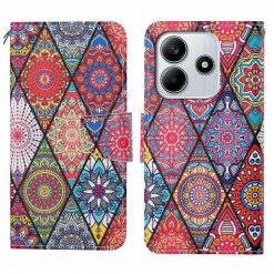 Lacné Kryty | Knižkové puzdro Trendy Cross case Totem – Xiaomi Redmi Note 14 5G | Lacné Kryty