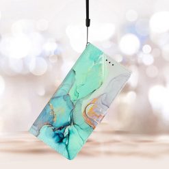 Lacné Kryty | Knižkové puzdro Trendy Cross case Zelený mramor – Xiaomi Redmi Note 14 Pro+ 5G | Lacné Kryty