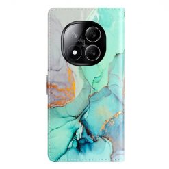 Lacné Kryty | Knižkové puzdro Trendy Cross case Zelený mramor – Xiaomi Redmi Note 14 Pro+ 5G | Lacné Kryty