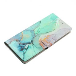 Lacné Kryty | Knižkové puzdro Trendy Cross case Zelený mramor – Xiaomi Redmi Note 14 Pro+ 5G | Lacné Kryty