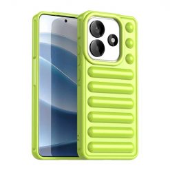 Ochranný kryt Bumpy case limetkový – Xiaomi Redmi Note 14 5G