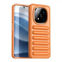 Lacné Kryty | Ochranný kryt Bumpy case oranžový – Xiaomi Redmi Note 14 Pro+ 5G | Lacné Kryty