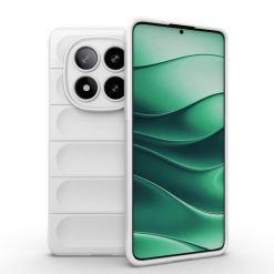 Odolný kryt Magic Shield biely – Xiaomi Redmi Note 14 Pro 5G