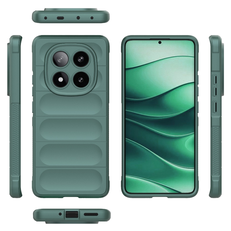 Odolný kryt Magic Shield zelený – Xiaomi Redmi Note 14 Pro 5G | Lacné Kryty Lacné Kryty | Odolný kryt Magic Shield zelený – Xiaomi Redmi Note 14 Pro 5G | Lacné Kryty
