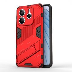Odolný Kryt Punk armor case červený – Xiaomi Redmi Note 14 5G