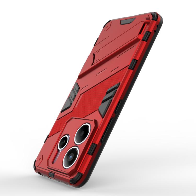 Odolný Kryt Punk armor case červený – Xiaomi Redmi Note 14 5G | Lacné Kryty Lacné Kryty | Odolný Kryt Punk armor case červený – Xiaomi Redmi Note 14 5G | Lacné Kryty