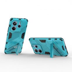 Lacné Kryty | Odolný Kryt Punk armor case modrý – Xiaomi Redmi Note 14 5G | Lacné Kryty