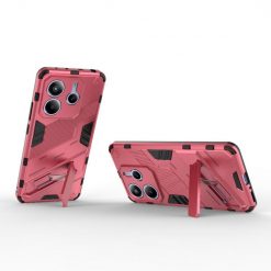 Odolný Kryt Punk armor case ružový – Xiaomi Redmi Note 14 5G | Lacné Kryty Lacné Kryty | Odolný Kryt Punk armor case ružový – Xiaomi Redmi Note 14 5G | Lacné Kryty