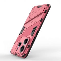 Odolný Kryt Punk armor case ružový – Xiaomi Redmi Note 14 5G | Lacné Kryty Lacné Kryty | Odolný Kryt Punk armor case ružový – Xiaomi Redmi Note 14 5G | Lacné Kryty