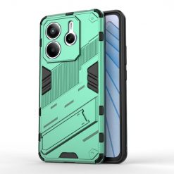 Lacné Kryty | Odolný Kryt Punk armor case zelený – Xiaomi Redmi Note 14 5G | Lacné Kryty